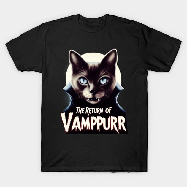 The Return Of Vampurr T-Shirt by TooplesArt